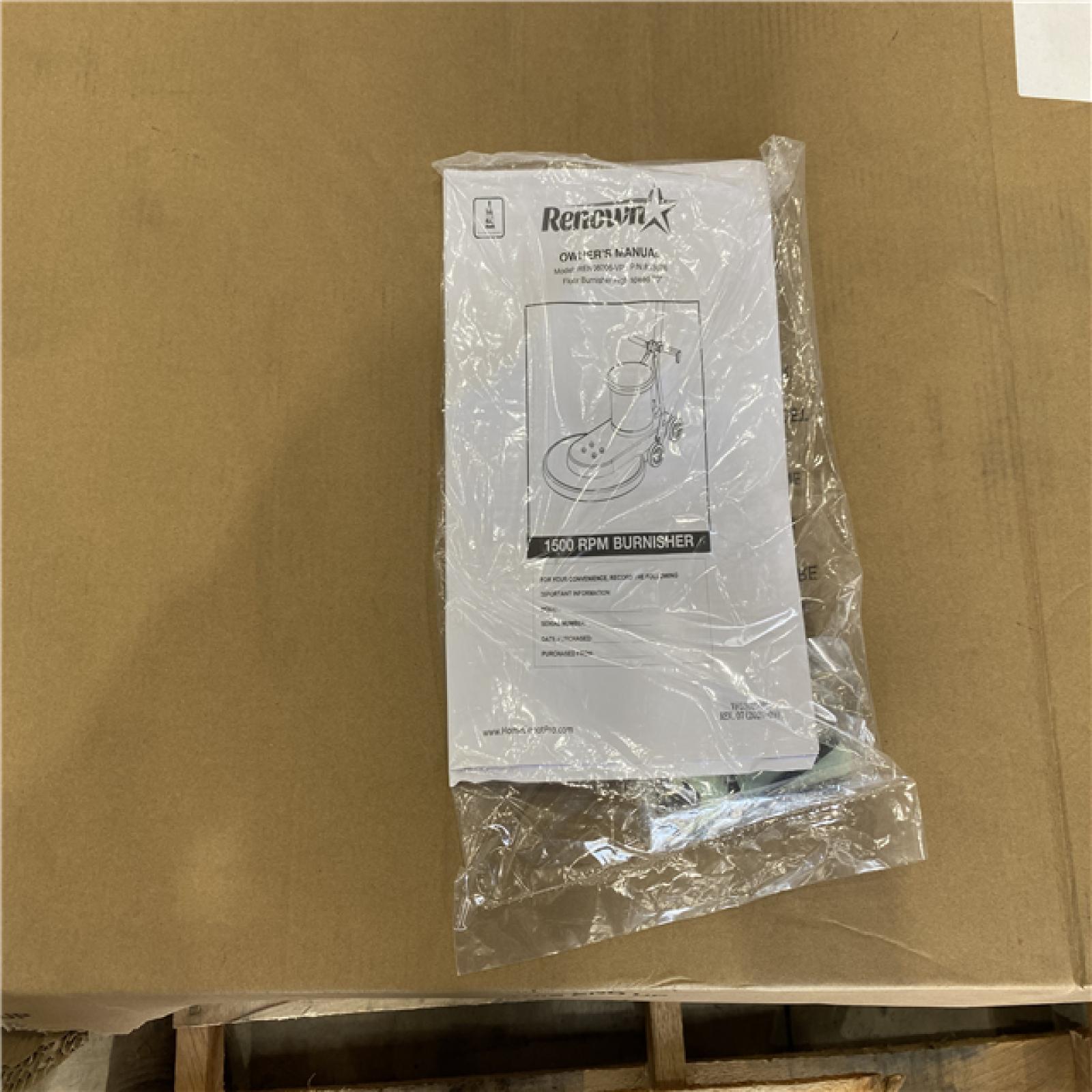 Houston Location AS IS - High Speed 20in Floor Burnisher