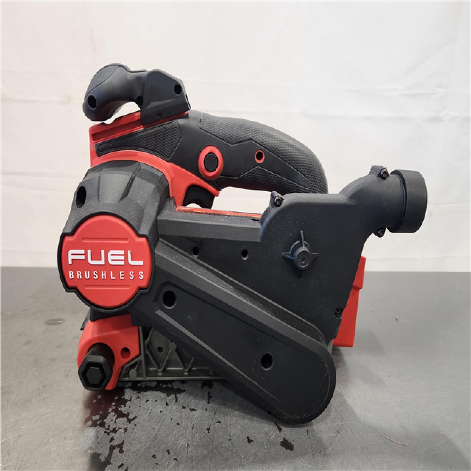 AS-IS- Milwaukee M18 FUEL 18-Volt Lithium-Ion Cordless Belt Sander (Tool-Only)