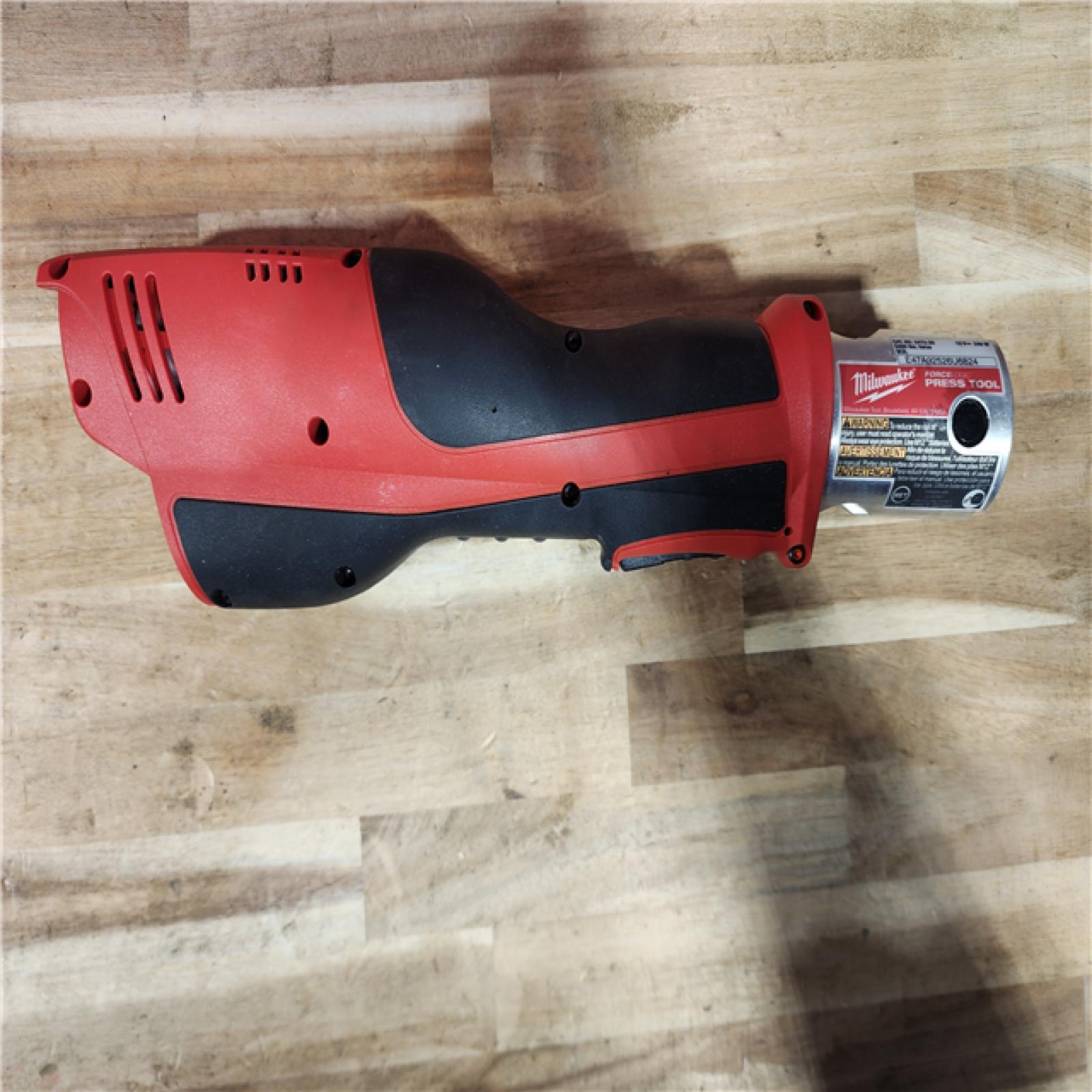 HOUSTON LOCATION - AS-IS M12 12-Volt Lithium-Ion Force Logic Cordless Press Tool Kit (3 Jaws Included) with Two 1.5 Ah Battery and Hard Case