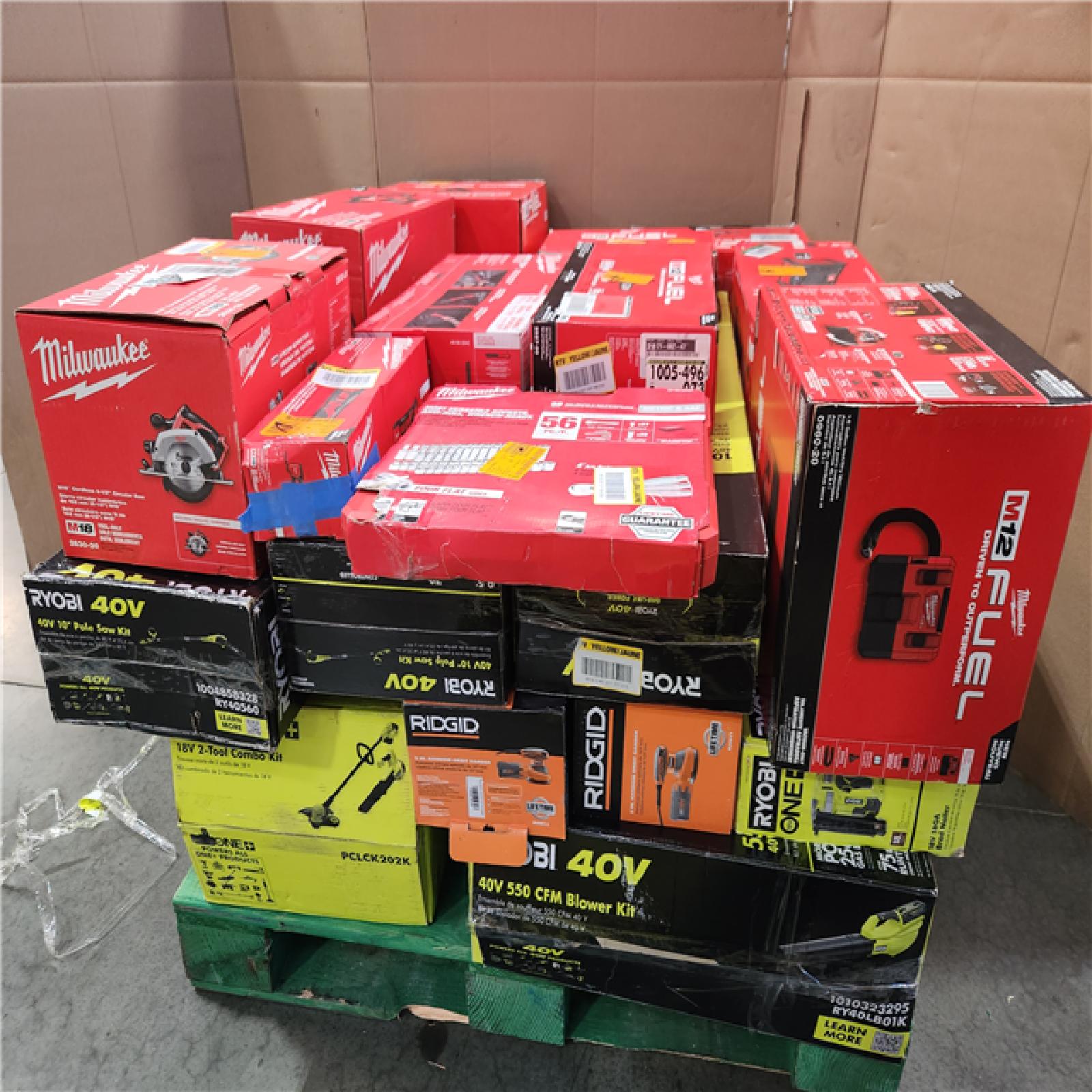 CALIFORNIA AS-IS TOOL PALLET