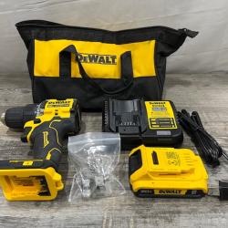 AS-IS DEWALT Atomic 20V Lithium-Ion Cordless Compact 1/2 in. Drill/Driver Kit