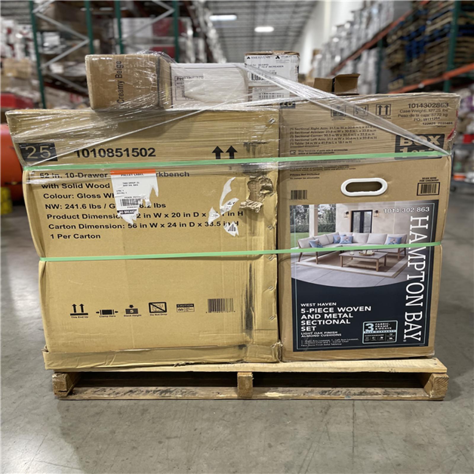 DALLAS LOCATION- AS-IS HOME IMPROVEMENT PALLET