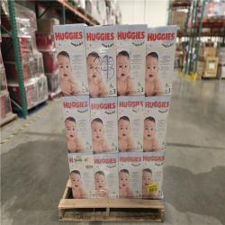 DALLAS LOCATION- NEW!- Huggies 168-Pack Size 3 Snug and Dry Diaper PALLET (36 UNITS)