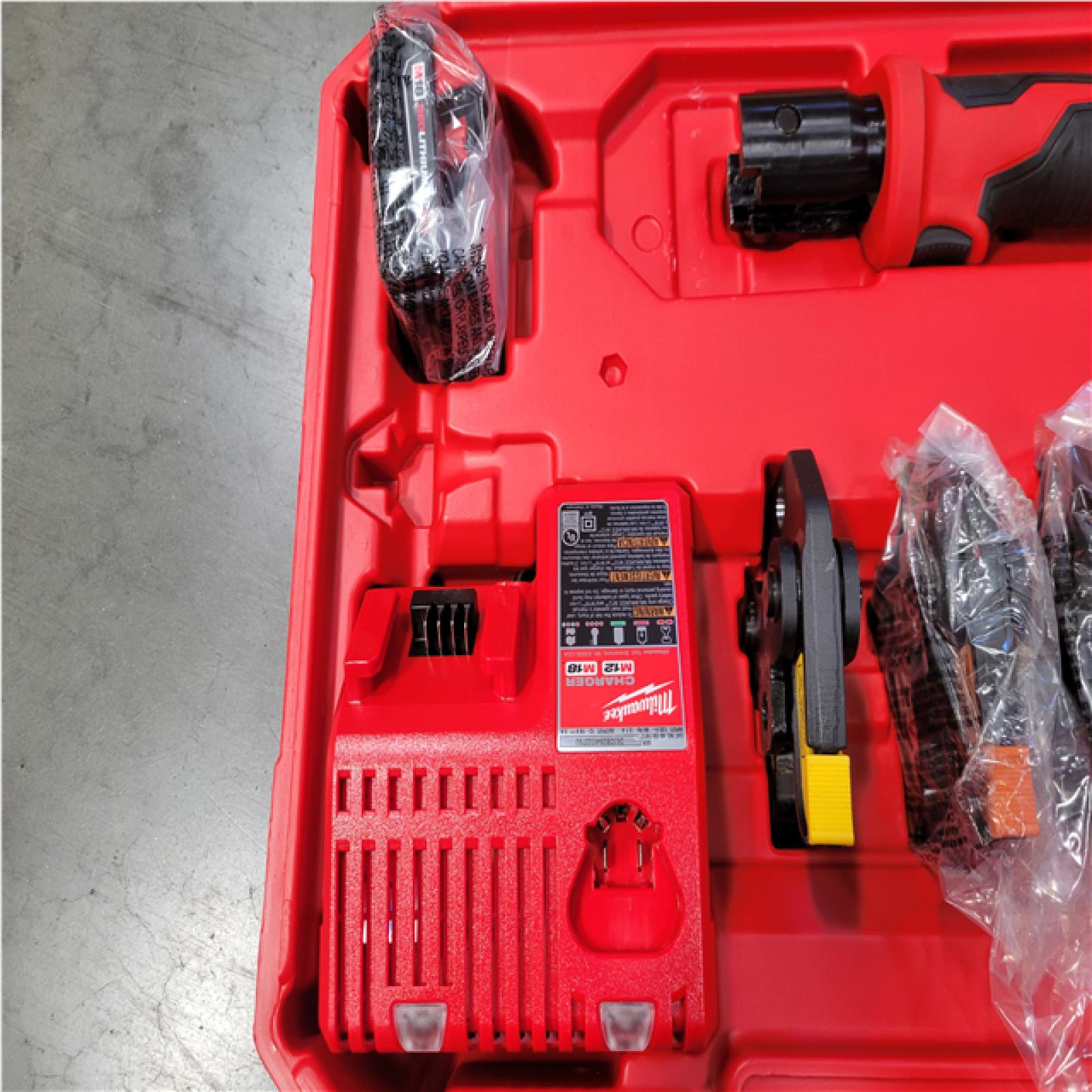 CALIFORNIA AS-IS MILWAUKEE M18 SHORT THROW PRESS TOOL