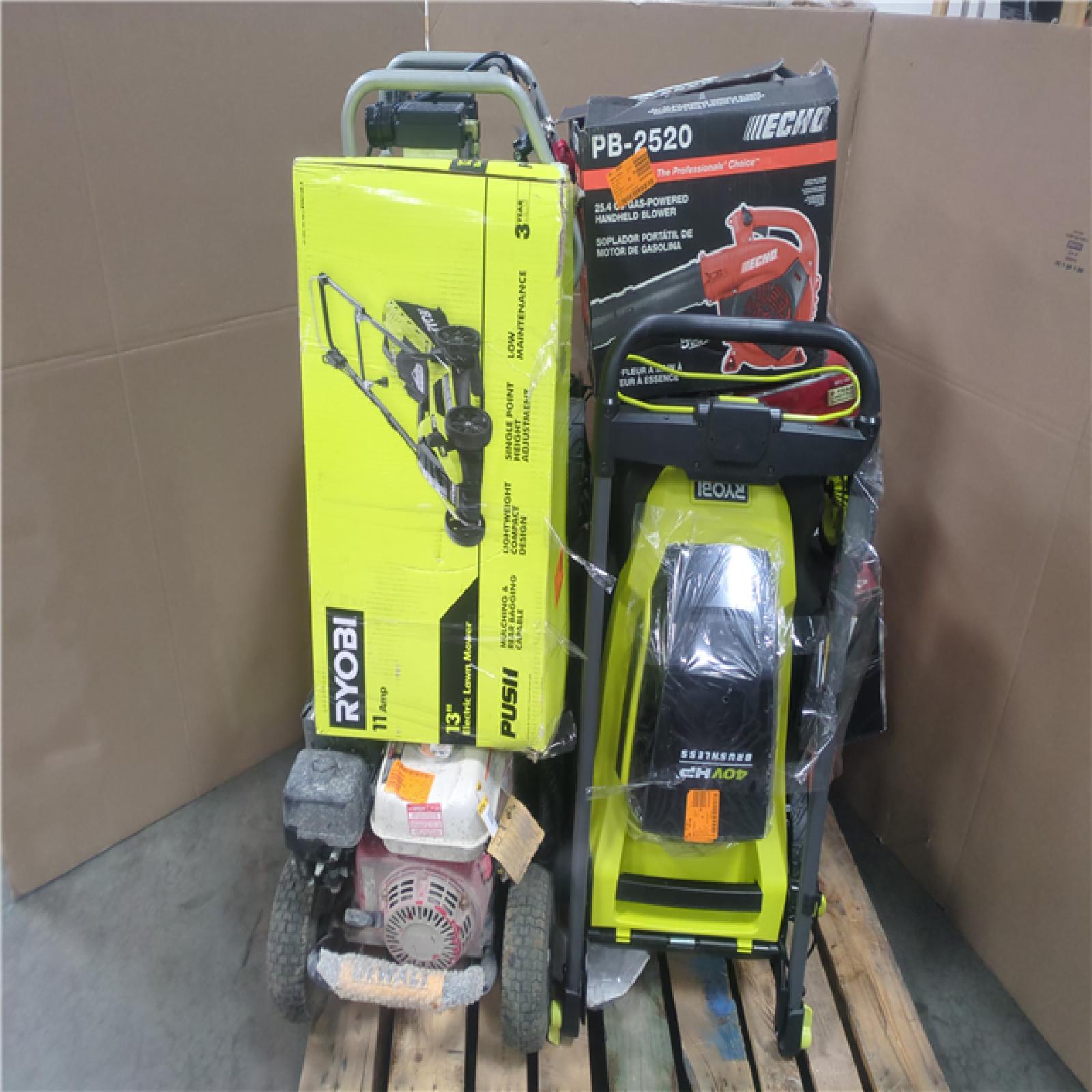 CALIFORNIA AS-IS OUTDOOR POWER EQUIPMENT