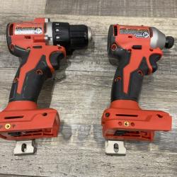AS-IS Milwaukee 18V Lithium-Ion Brushless Cordless Compact Drill/Impact Combo Kit