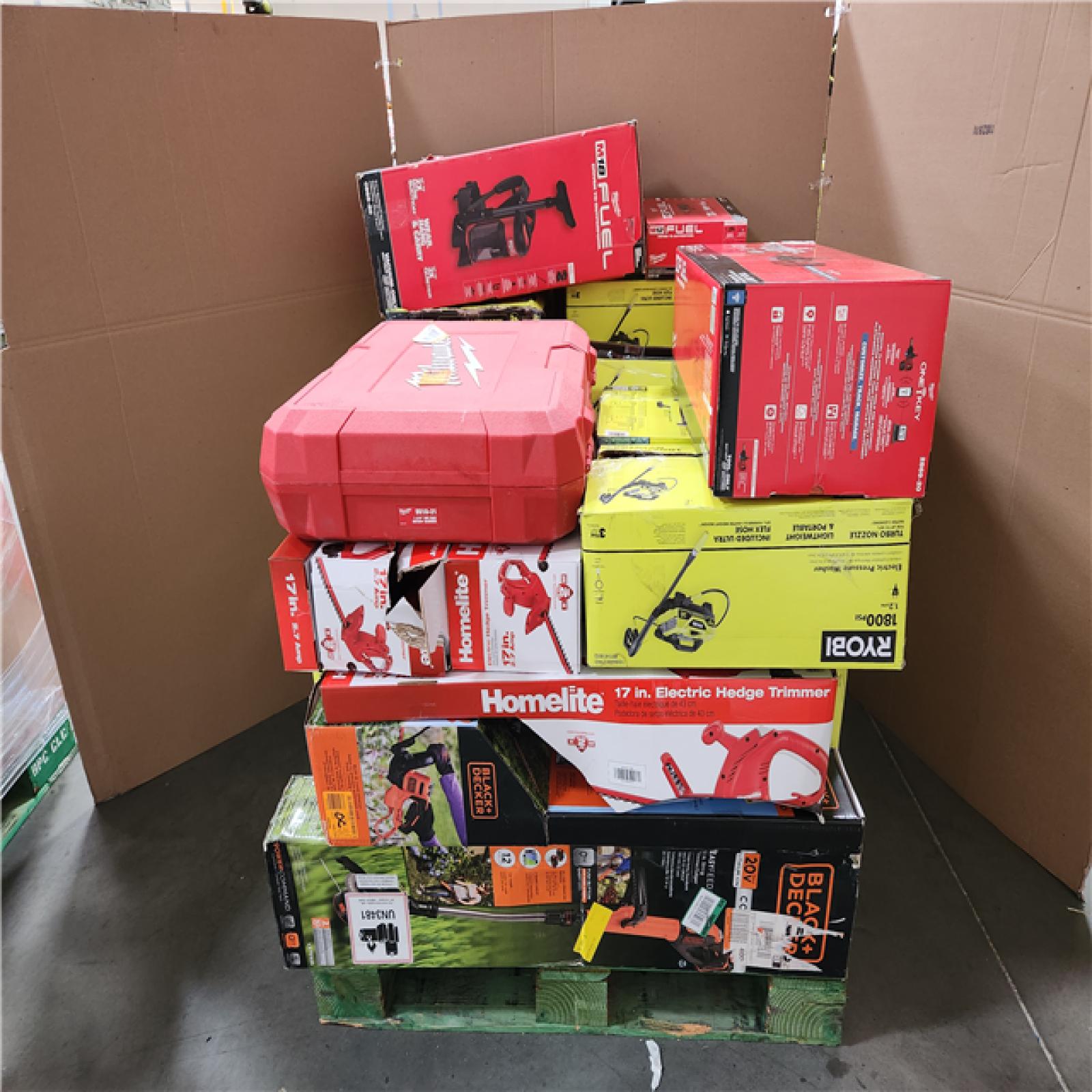 CALIFORNIA  AS-IS TOOL PALLET