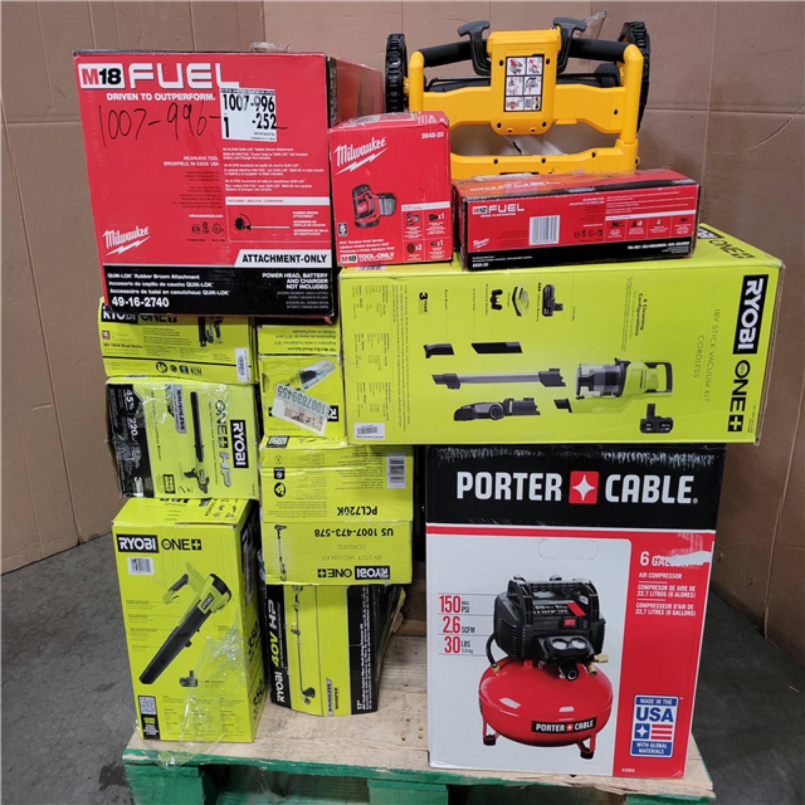 CALIFORNIA AS-IS TOOL PALLET