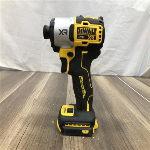 AS-IS DEWALT 20V MAX XR Cordless Brushless 1/4 in. 3-Speed Impact Driver (Tool-Only)