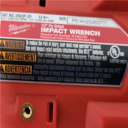 CALIFORNIA AS-IS MILWAUKEE M12 IMPACT WRENCH