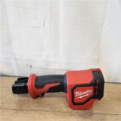 AS-IS- MILWAUKEE M18 Short Throw Press Tool Kit with PEX Crimp Jaws