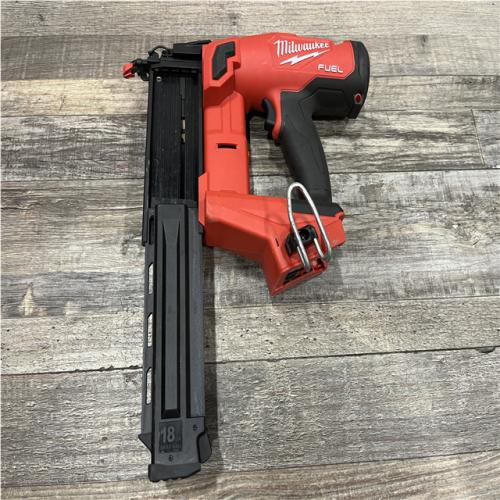 AS-IS Milwaukee FUEL 18-Volt Lithium-Ion Brushless Cordless Gen II 18-Gauge Brad Nailer (Tool-Only)