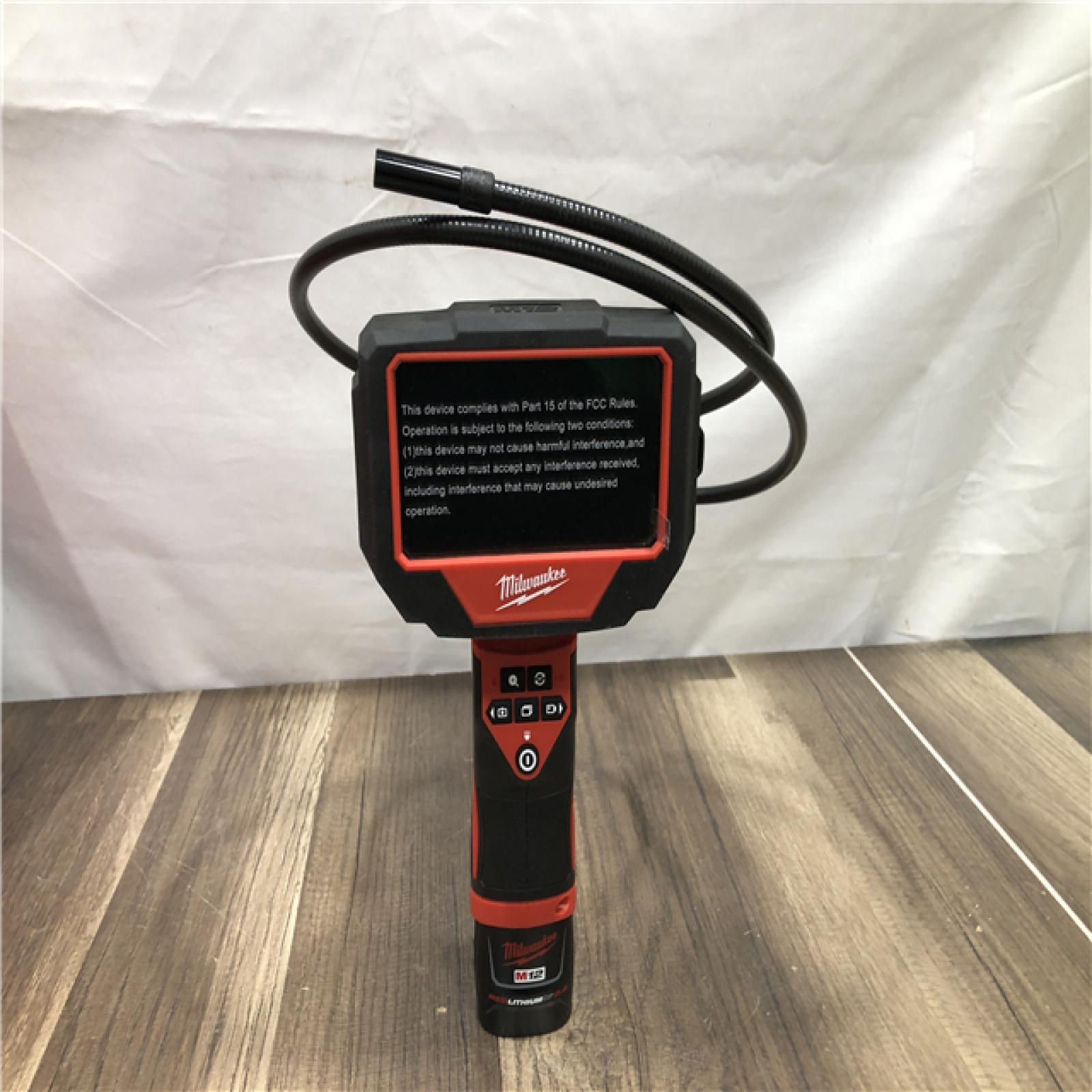 AS-IS Milwaukee 12V Lithium-Ion Cordless M-SPECTOR 360-Degree 4 ft. Inspection Camera Kit