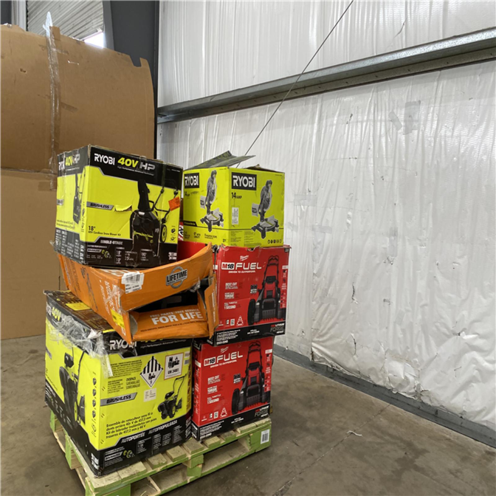 Houston Location AS IS - Tool Pallet