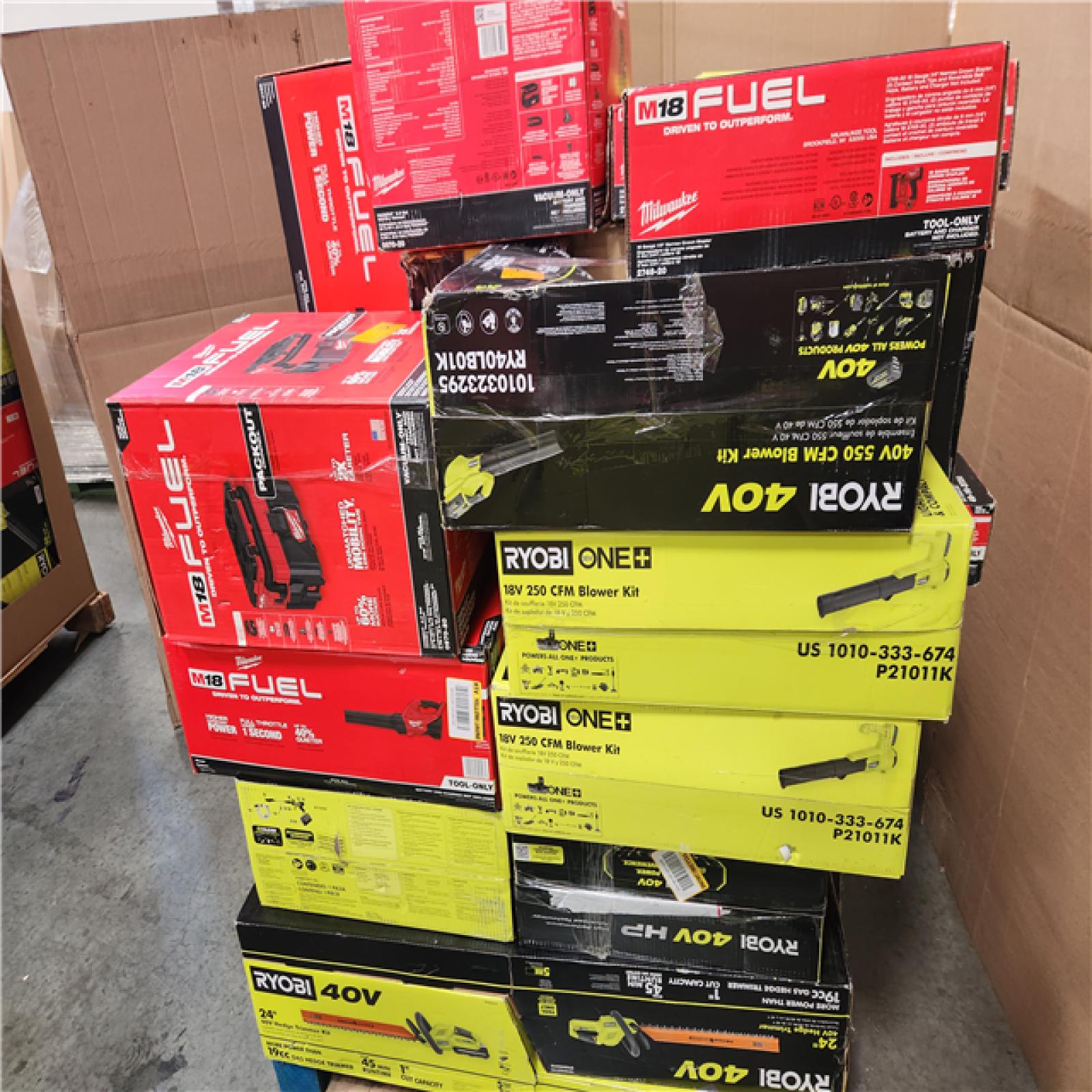 CALIFORNIA AS-IS TOOL PALLET