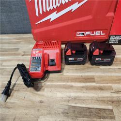 HOUSTON LOCATION - AS-IS (APPEARS LIKE NEW) Milwaukee FUEL 18V Lithium-Ion Brushless Cordless Hammer Drill and Impact Driver Combo Kit