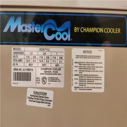 Phoenix AS-IS MasterCool 7000 CFM 2-Speed Down-Draft Roof 12 in. Media Evaporative Cooler for 2300 sq. ft. (Motor Not Included)