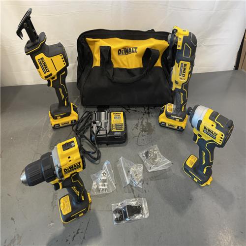 AS-IS - DeWalt ATOMIC 20-Volt Lithium-Ion Cordless Brushless Combo Kit