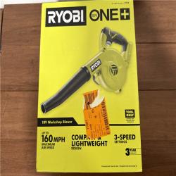 California NEW Ryobi One+ 18V Workshop Blower (Tool Only)