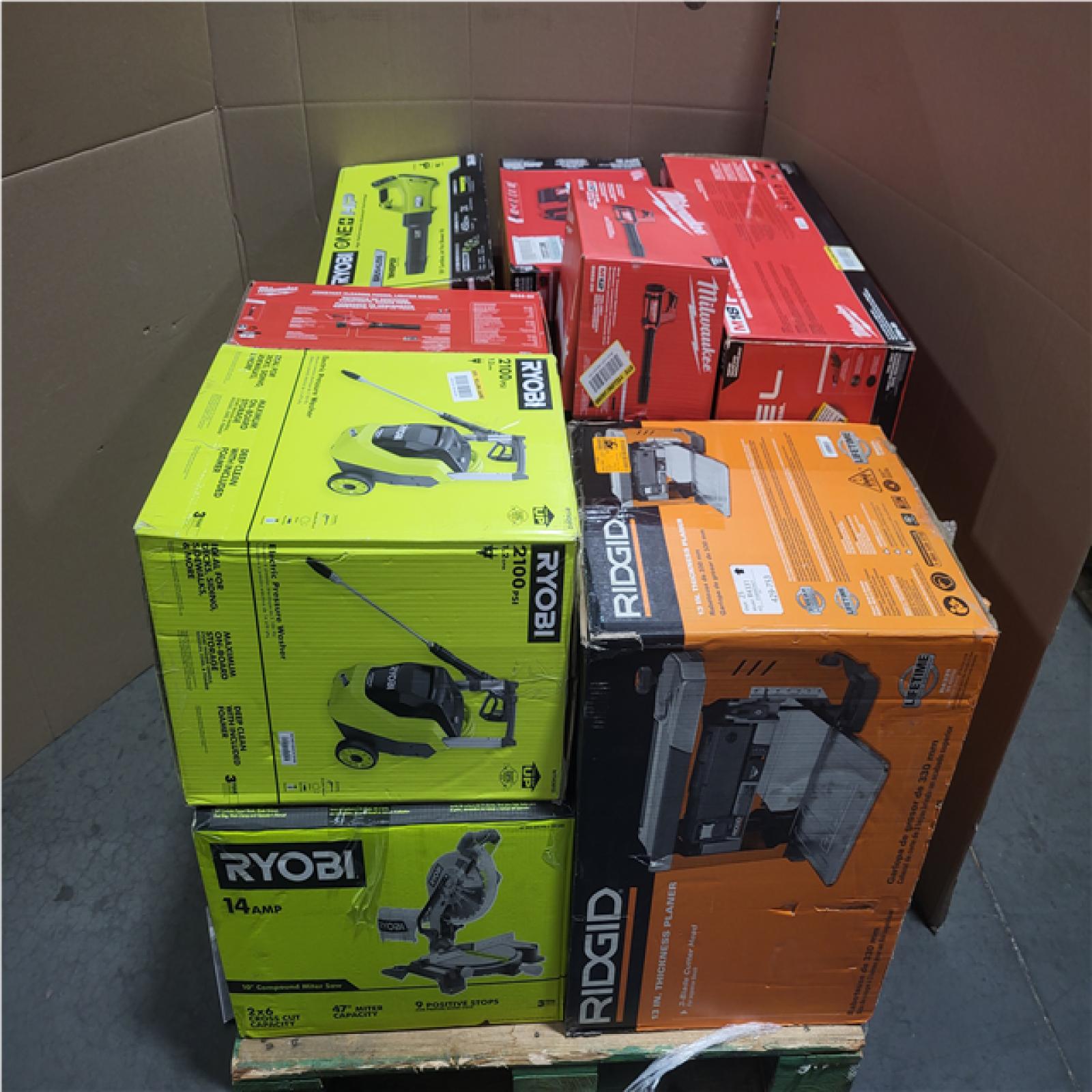 CALIFORNIA AS-IS TOOL PALLET