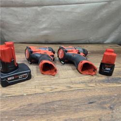 AS-IS Milwaukee 3497-22 12V Brushless Hammer Drill and Impact Driver Combo Kit