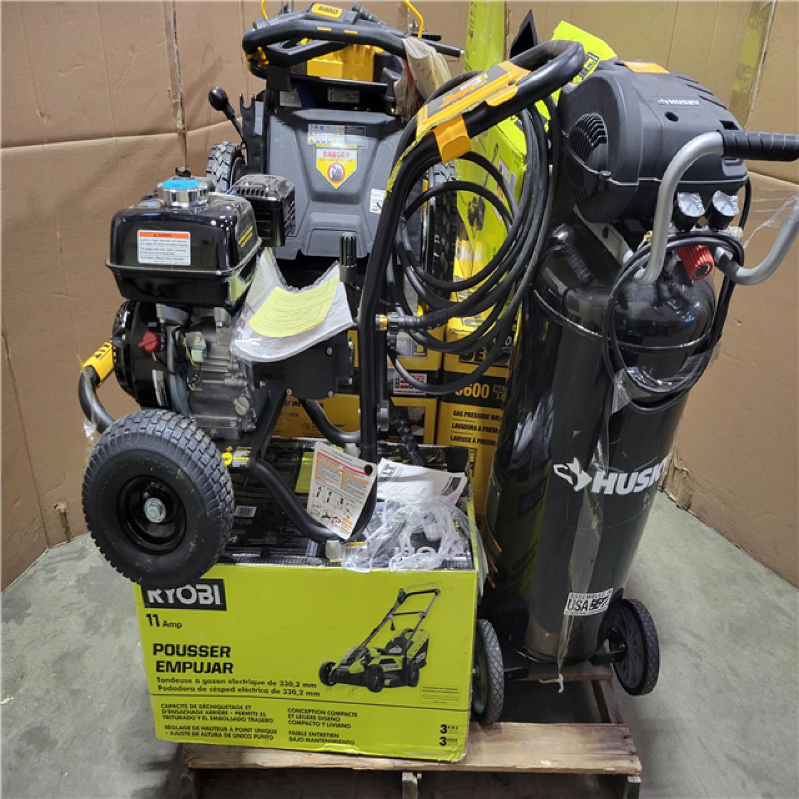 CALIFORNIA AS-IS OUTDOOR POWER EQUIPMENT