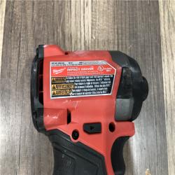 AS-IS Milwaukee FUEL 18V Lithium-Ion Brushless Cordless 1/4 in. Hex Impact Driver (Tool-Only)