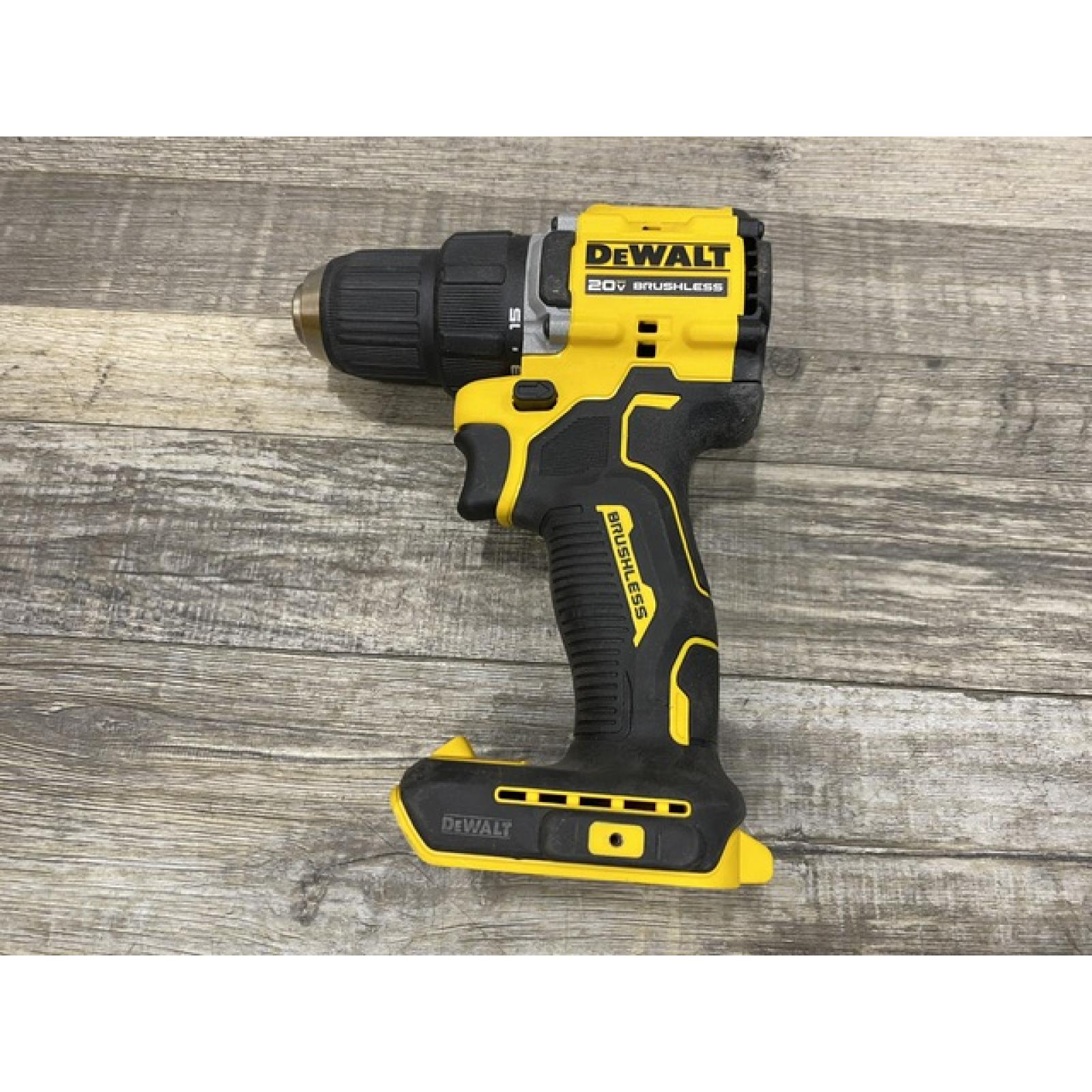 AS-IS DEWALT Atomic 20V Lithium-Ion Cordless Compact 1/2 in. Drill/Driver Kit