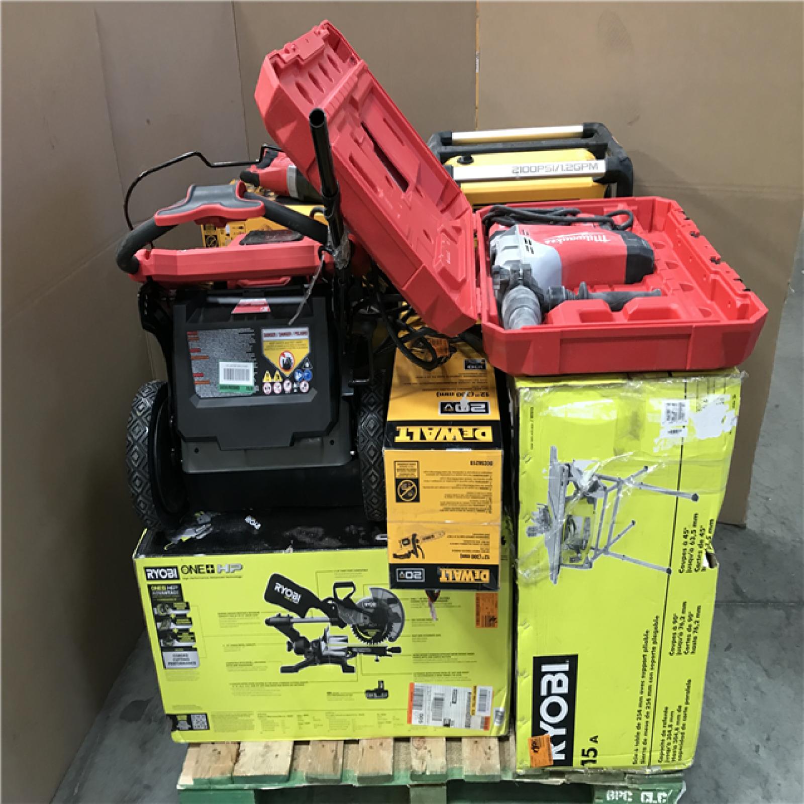 CALIFORNIA AS-IS TOOL PALLET