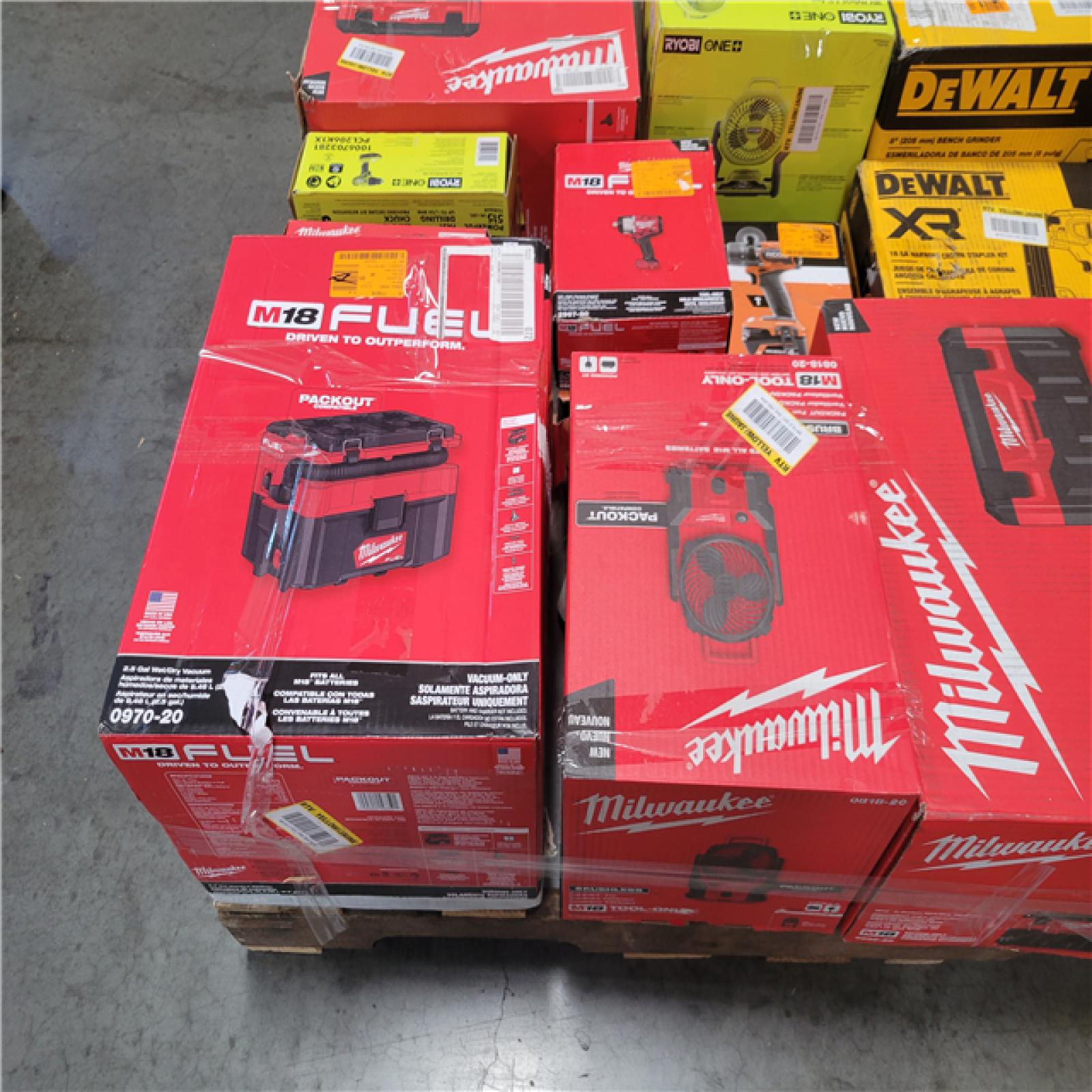 CALIFORNIA AS-IS TOOL PALLET