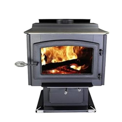 DALLAS LOCATION NEW! - Ashley Hearth Products 3,200 sq. ft. EPA Certified Pedestal Wood Burning Stove with Blower