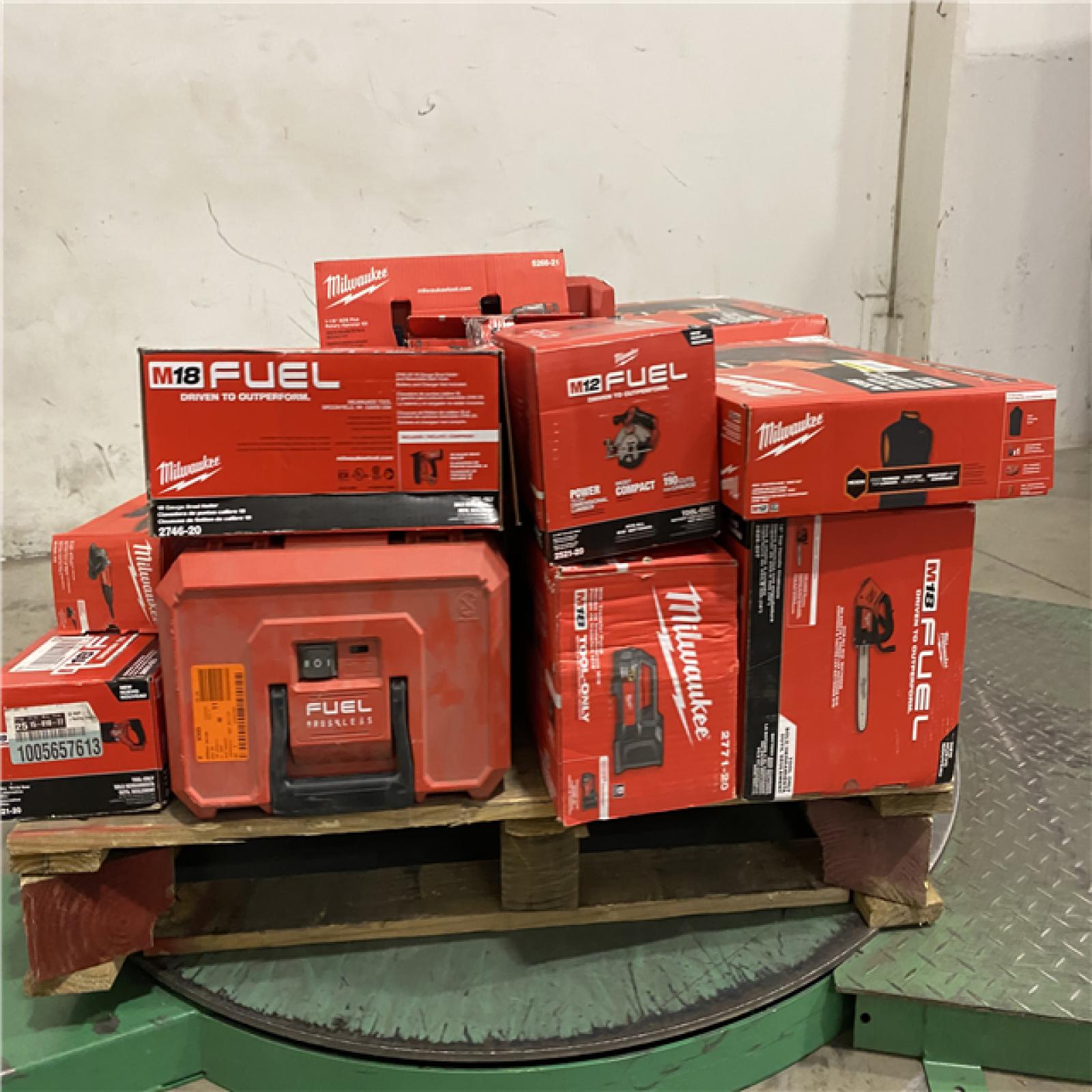 Dallas Location - As-Is MILWAUKEE Tool Pallet