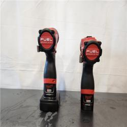 AS-IS- Milwaukee 12V Brushless Hammer Drill and Impact Driver Combo Kit