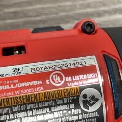 AS-IS Milwaukee 12-Volt Lithium-Ion Brushless Cordless Subcompact Drill and Impact Driver Combo Kit