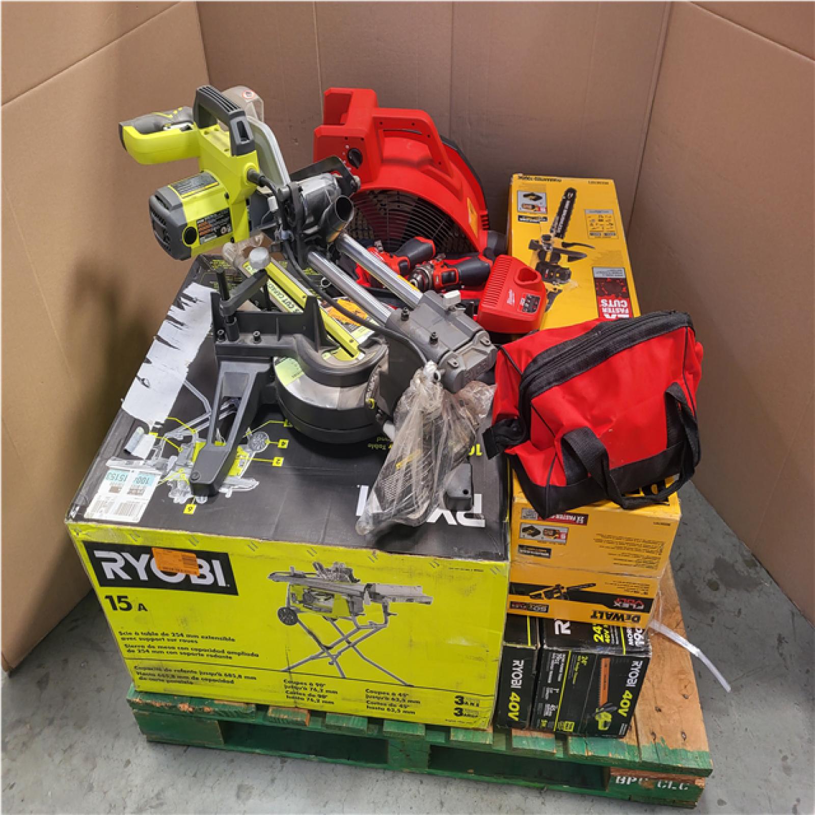 CALIFORNIA AS-IS TOOL PALLET