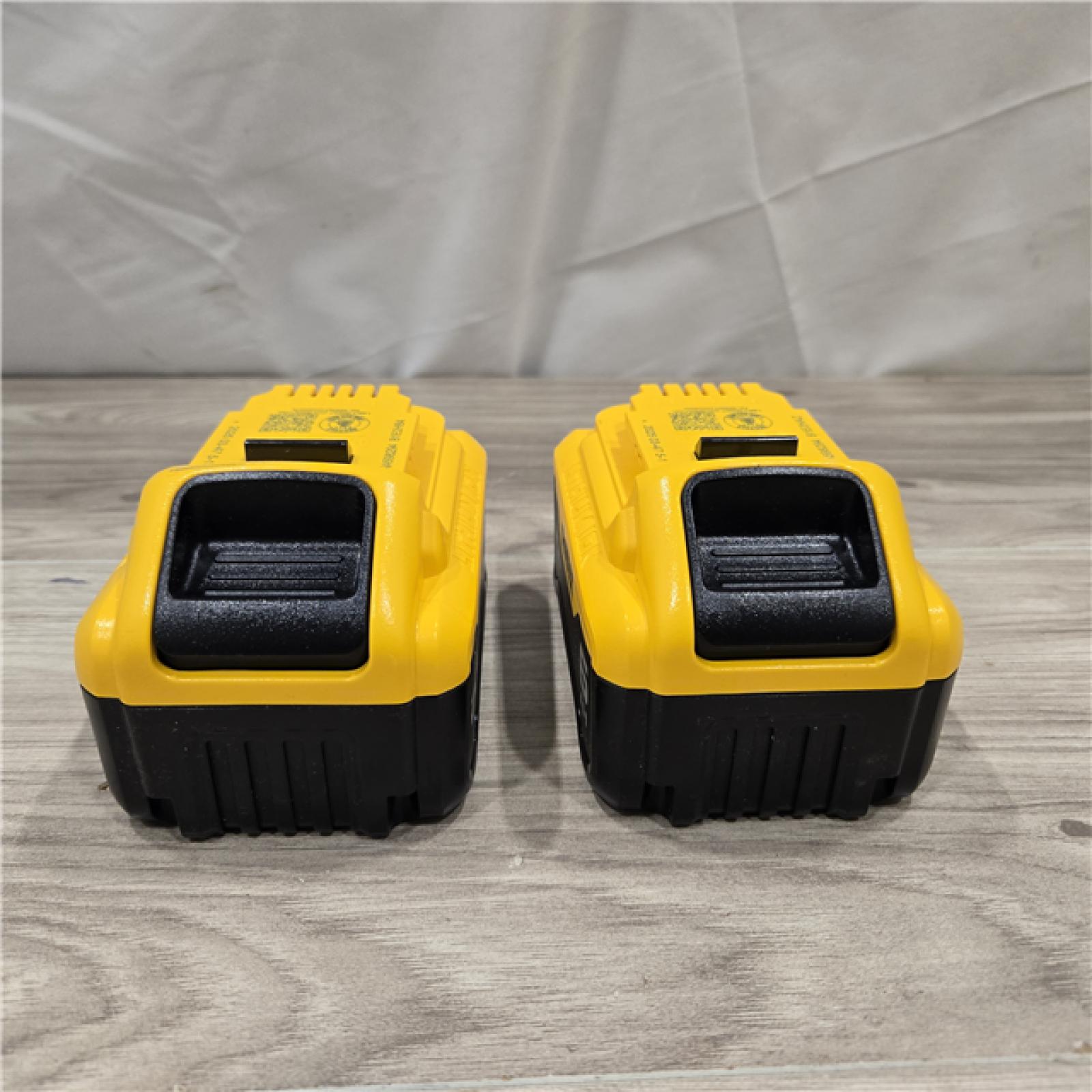 AS-IS DEWALT DCB206-2 6.0Ah 20V MAX Battery (2 Pack)