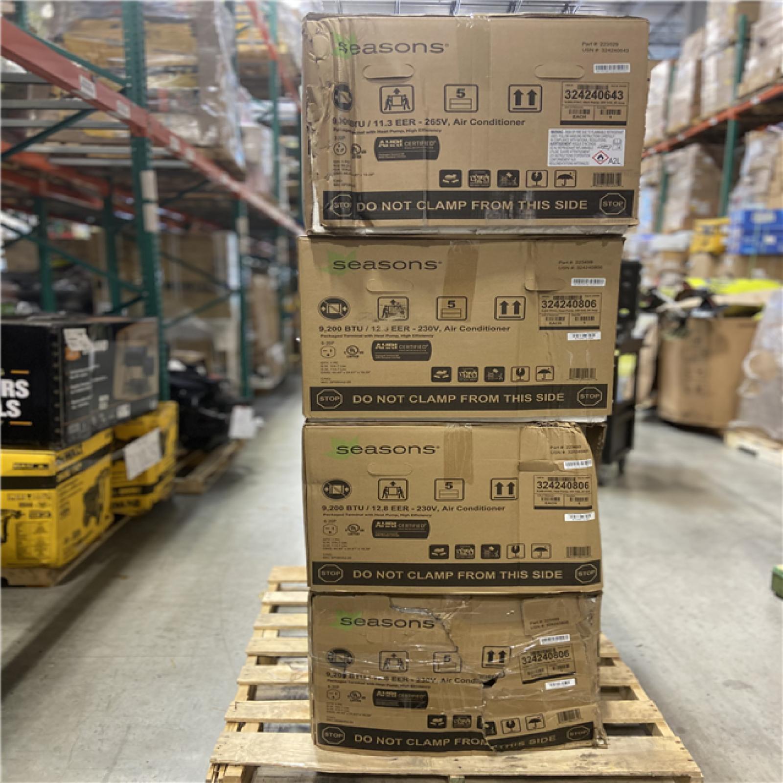 DALLAS LOCATION - AC UNITS PALLET - (4 UNITS)