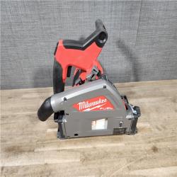 HOUSTON LOCATION - AS-IS Milwaukee M18 FUEL 18V Lithium-Ion Cordless Brushless 6-1/2 in. Plunge Cut Track Saw (Tool-Only)