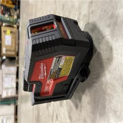 DALLAS LOCATION- AS-IS Milwaukee-3522-21 Green Beam Laser Cross Line Plumb Point USB Rechargeable