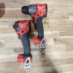 HOUSTON LOCATION - AS-IS Milwaukee FUEL 18V Lithium-Ion Brushless Cordless Hammer Drill and Impact Driver Combo Kit
