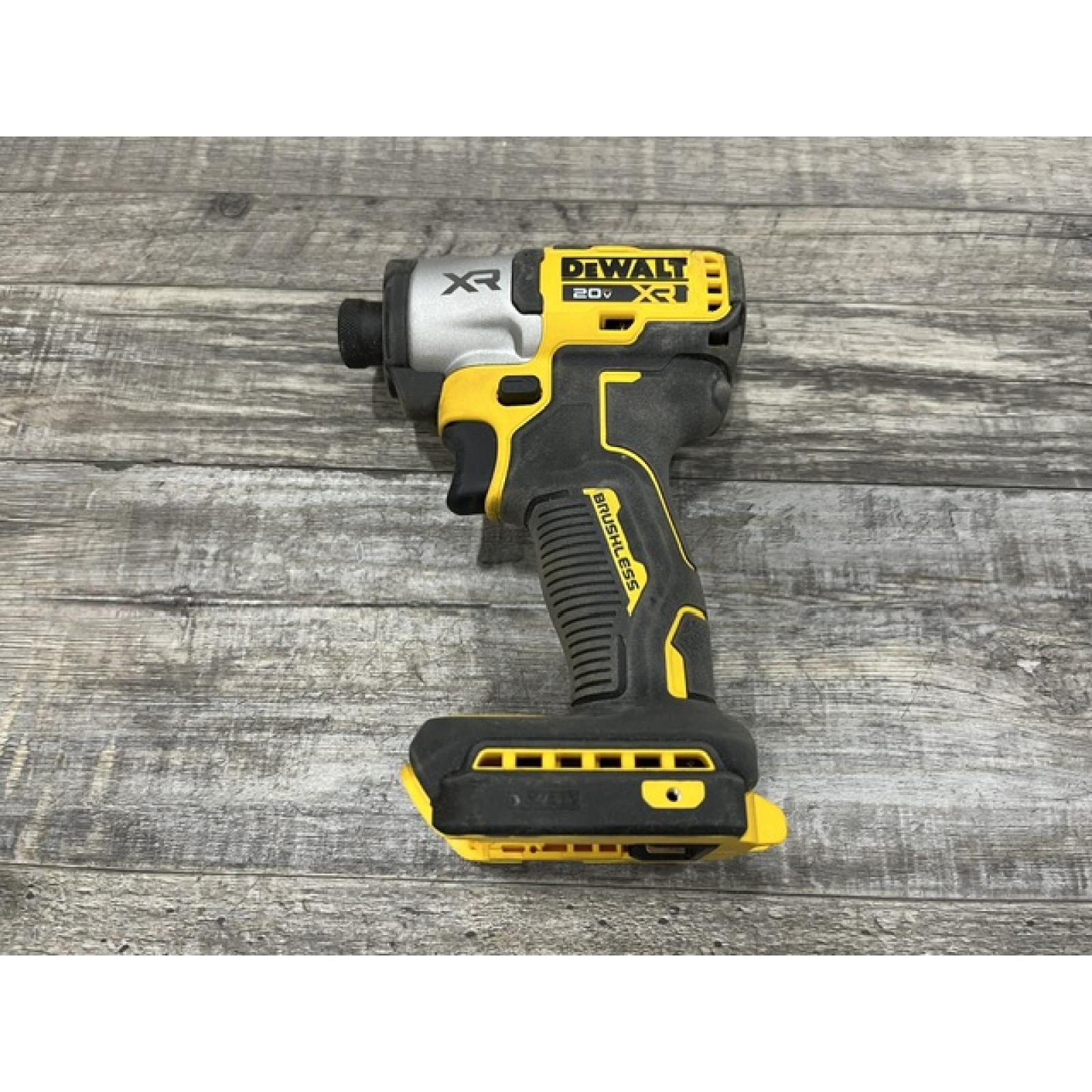 AS-IS DEWALT 20-Volt Maximum XR Cordless Brushless 1/4 in. 3-Speed Impact Driver (Tool-Only)