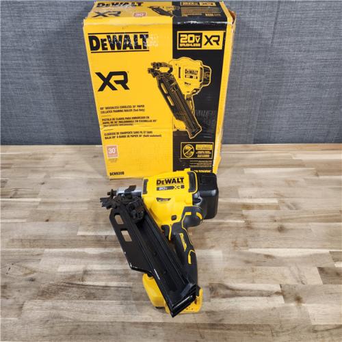 HOUSTON LOCATION - AS-IS DEWALT 20-Volt 30° Cordless Framing Nailer (Tool-Only)