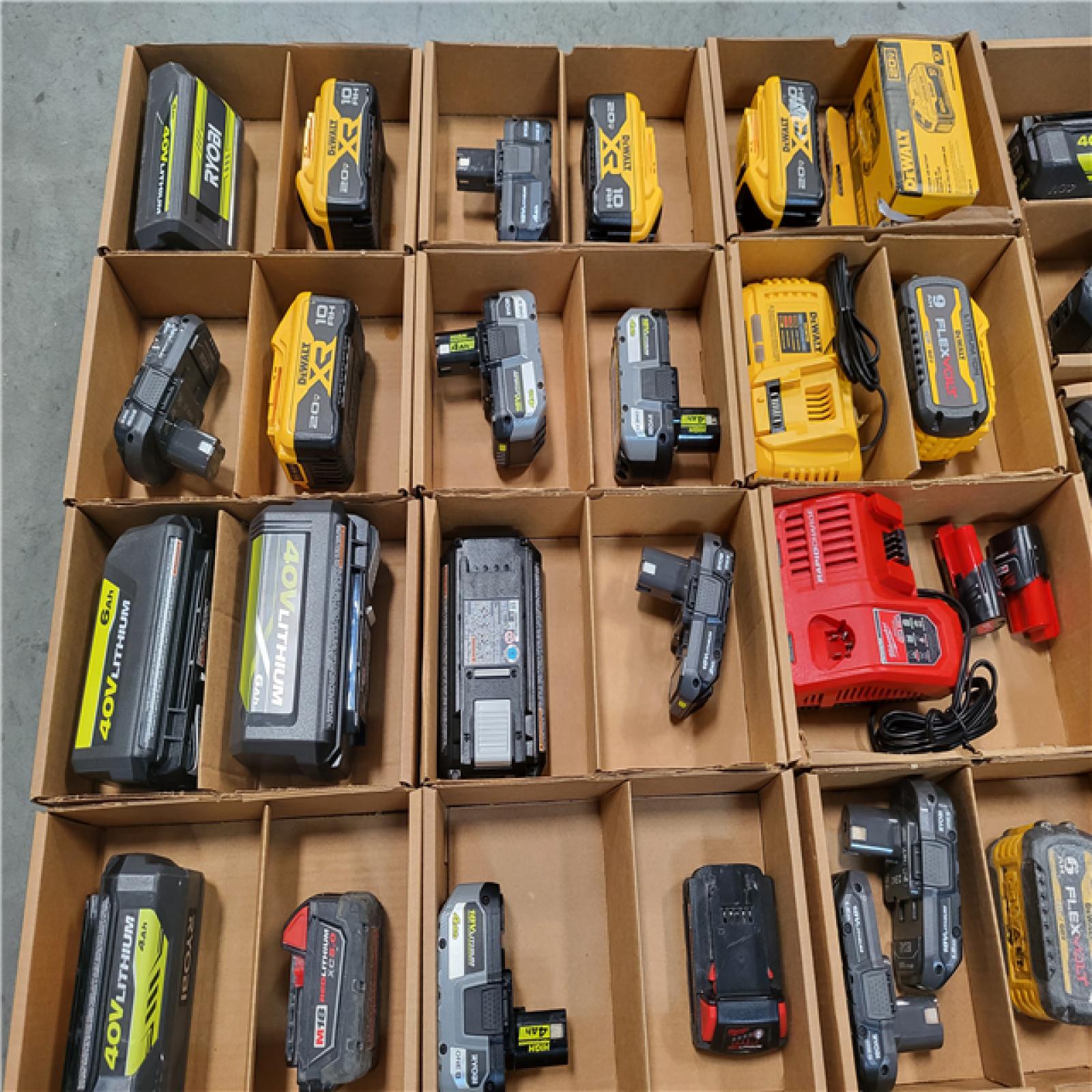 CALIFORNIA AS-IS BATTERY PALLET