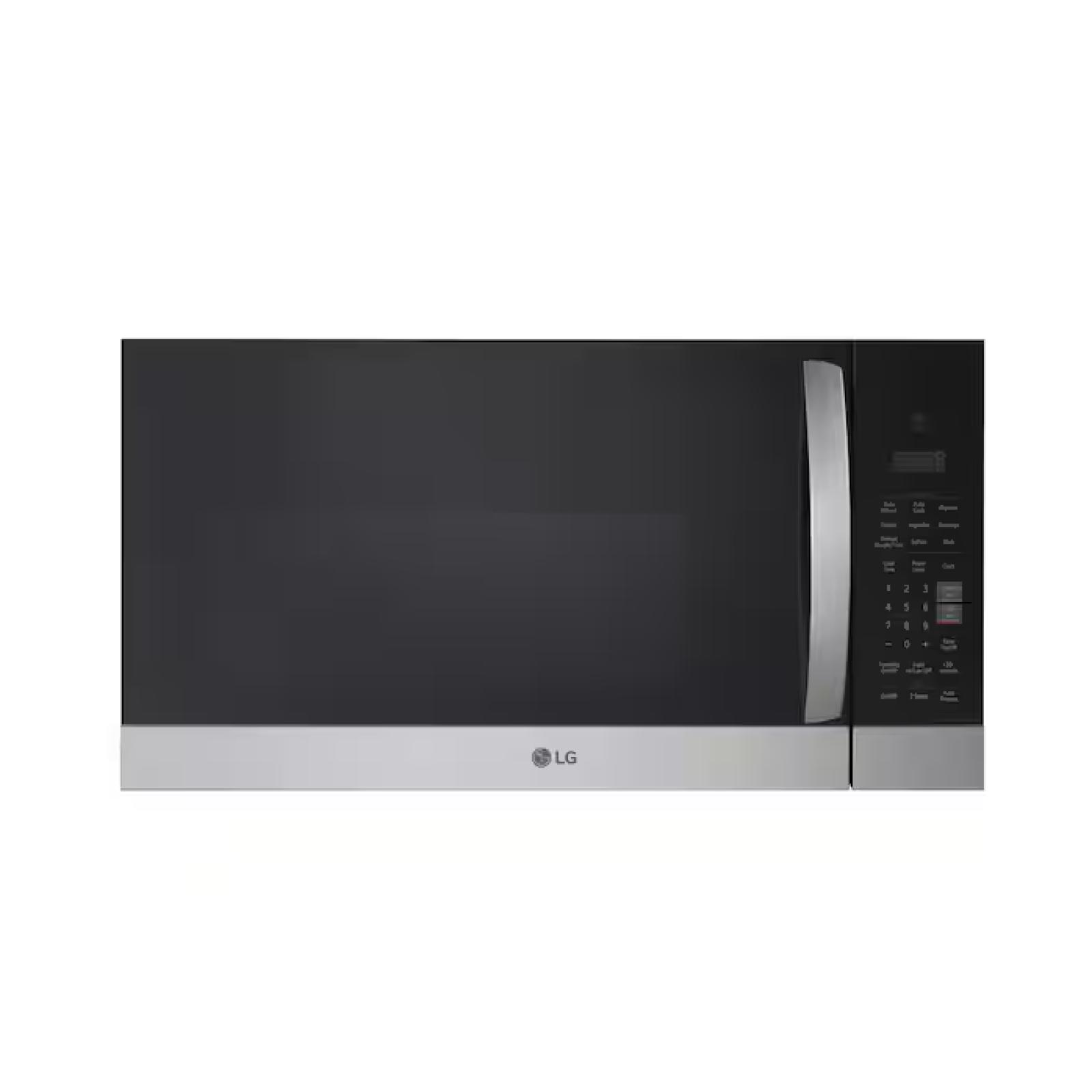 DALLAS LOCATION- NEW!- LG 1.7 cu. ft. 30 in. Width Over-the-Range Microwave with EasyClean in Stainless Steel (6 UNITS)