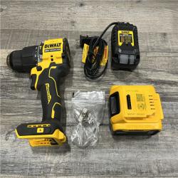 AS-IS DEWALT ATOMIC 20V Lithium-Ion Cordless 1/2 in. Hammer Drill Kit