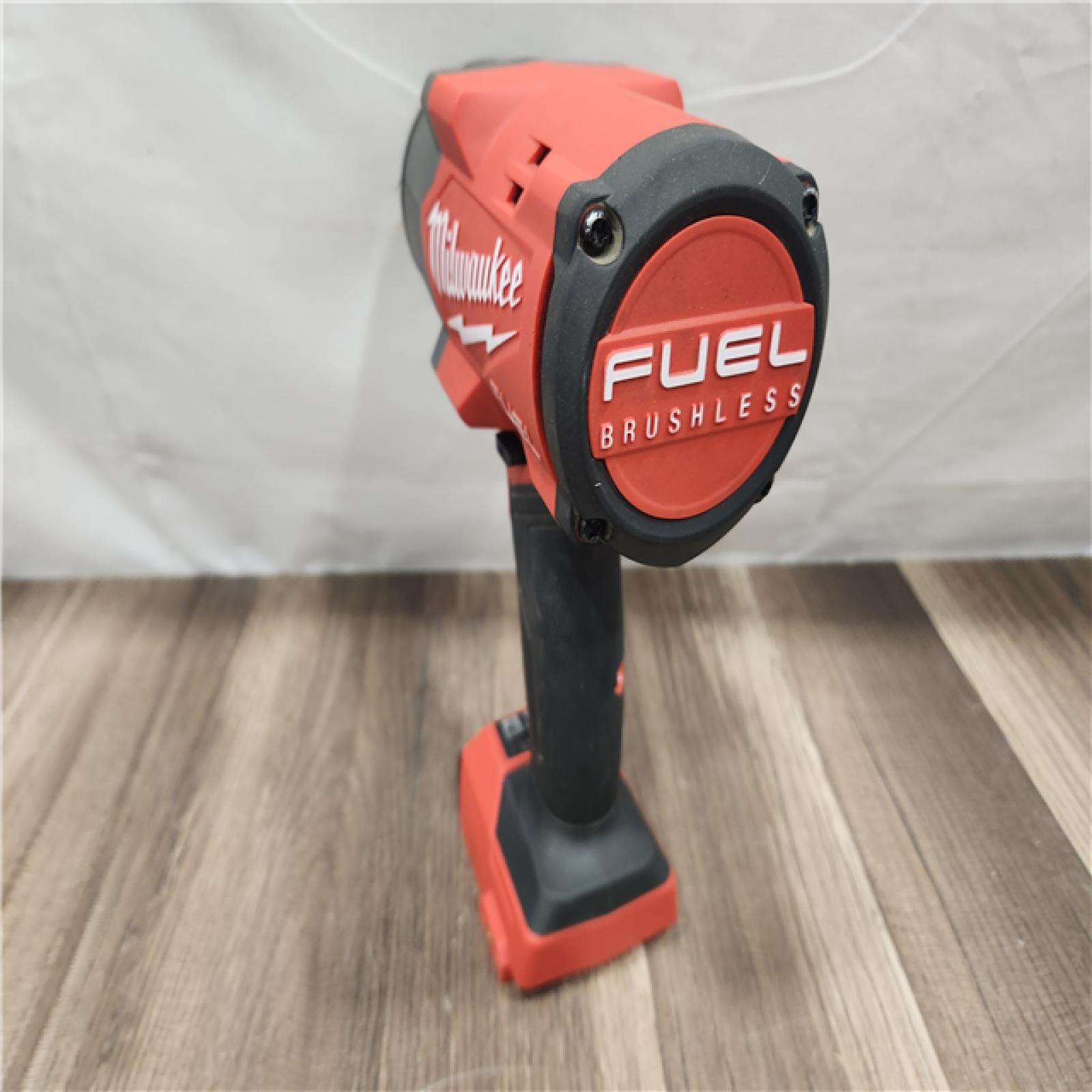 AS-IS- Milwaukee M18 FUEL 18V Lithium-Ion Brushless Cordless 1/2 in. Impact Wrench with Friction Ring (Tool-Only)