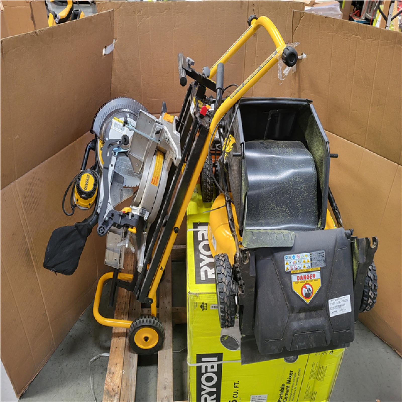 CALIFORNIA AS-IS OUTDOOR POWER EQUIPMENT