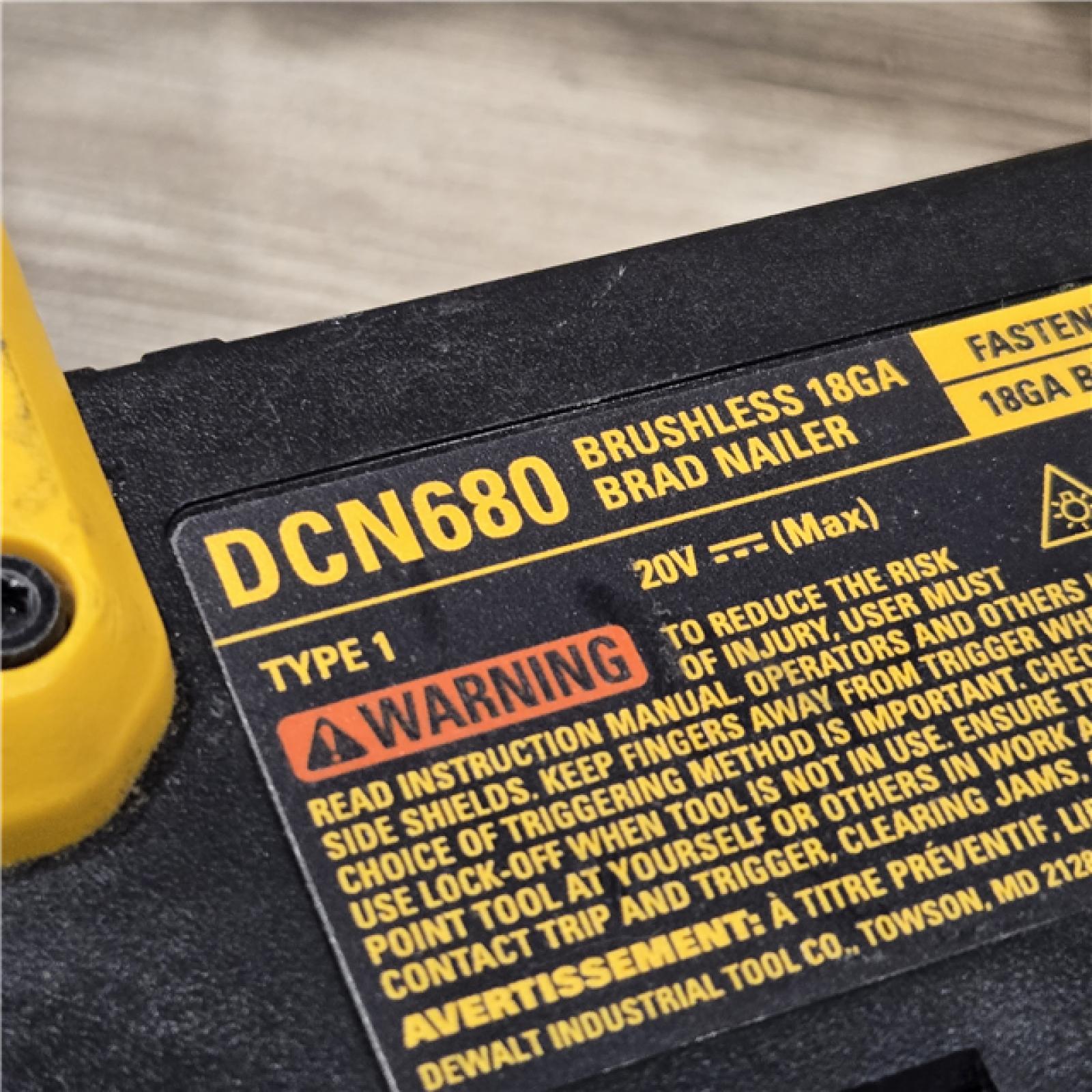 AS-IS DeWalt 20V MAX XR Cordless 18-Gauge Brad Nailer (Tool Only)