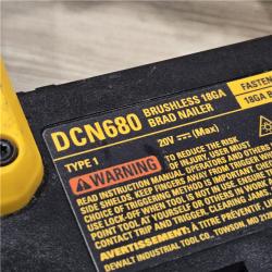 AS-IS DeWalt 20V MAX XR Cordless 18-Gauge Brad Nailer (Tool Only)