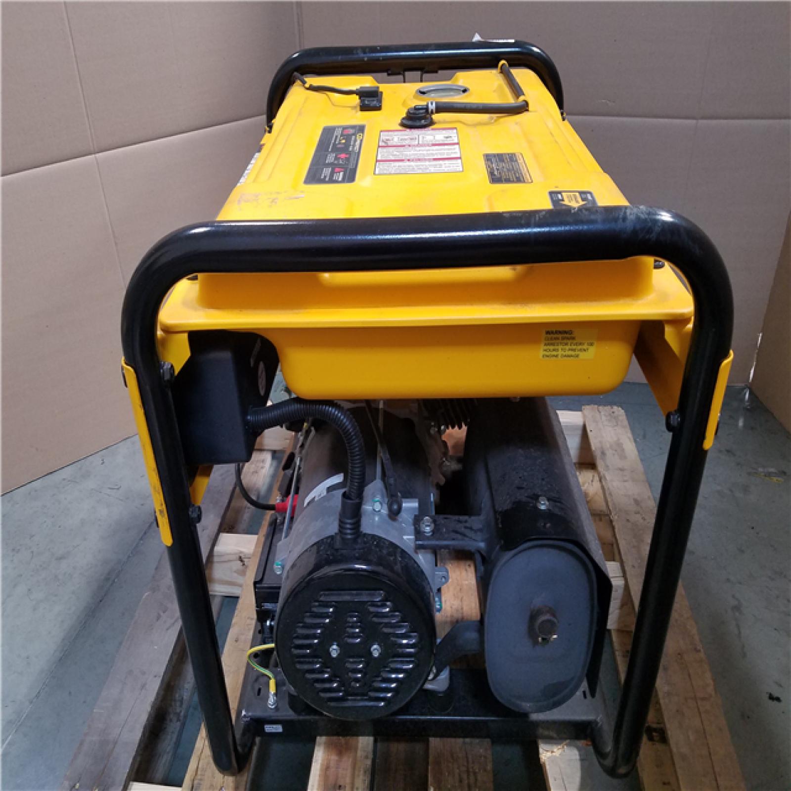 CALIFORNIA AS-IS DEWALT 8000 WATT GENERATOR